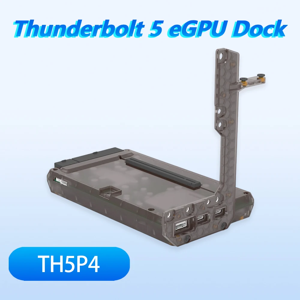 Thunderbolt 5 Grafikkarte Dockingstation eGPU Dock Externes TH5P4 PD 100 W kompatibles 5/4/3 USB4 Erweiterungs-ATX-Netzteil Image