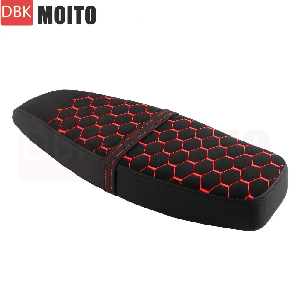 Motorrad Sitzkissen Motorrad Sitzkissen Für Simson S50 S51 S70 Rot Blau Sechseckige Hinten Flache Sitzbank Kissen