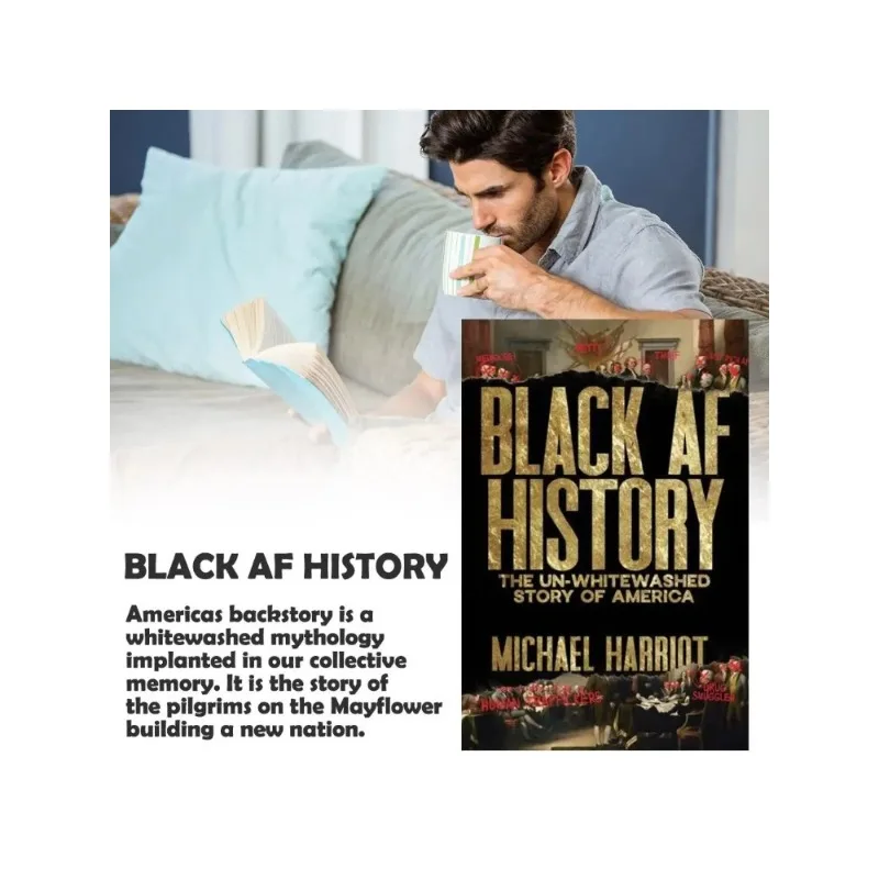 Für Black AF History Book The Un-Whitewashed Story Of America Image