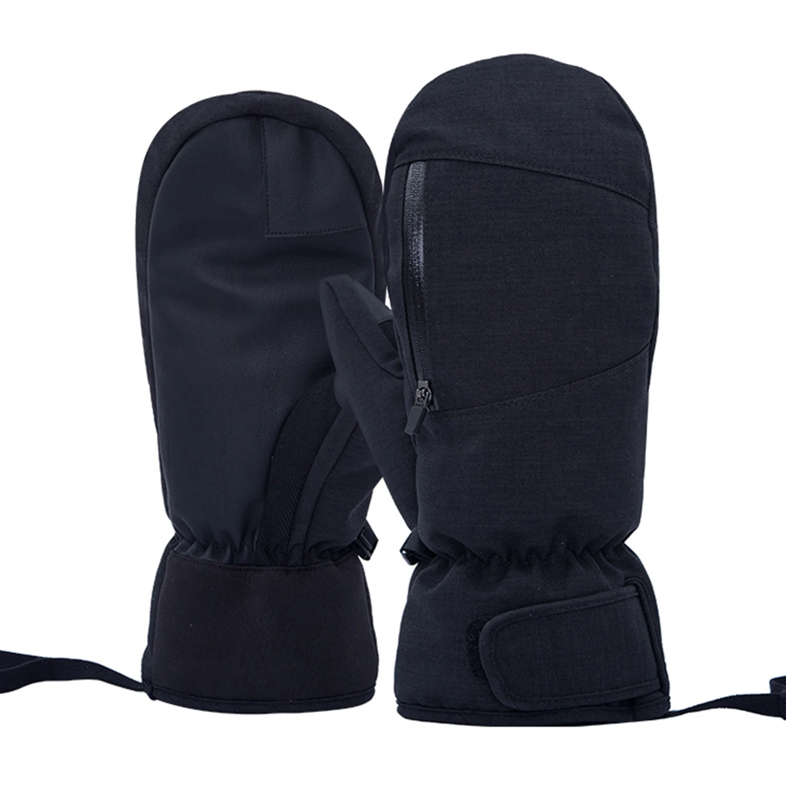 Snowboard-Fäustlinge für Damen und Herren, wasserdichte Skihandschuhe, Touchscreen-Schneehandschuhe für Winter-Snowboard-Schneemobile Image
