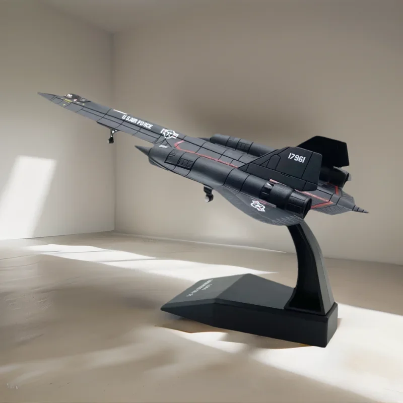1:144 US Air Force Sr-71 Blackbird Aufklärungs-Flugzeugmodell, Legierungsmaterial, Luftfahrt-Simulation, Flugzeugkollektionen Image