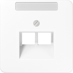 Jung Abdeckung Schriftfeld aws CD 569-2 NAUA WW CD569-2NAUAWW Image