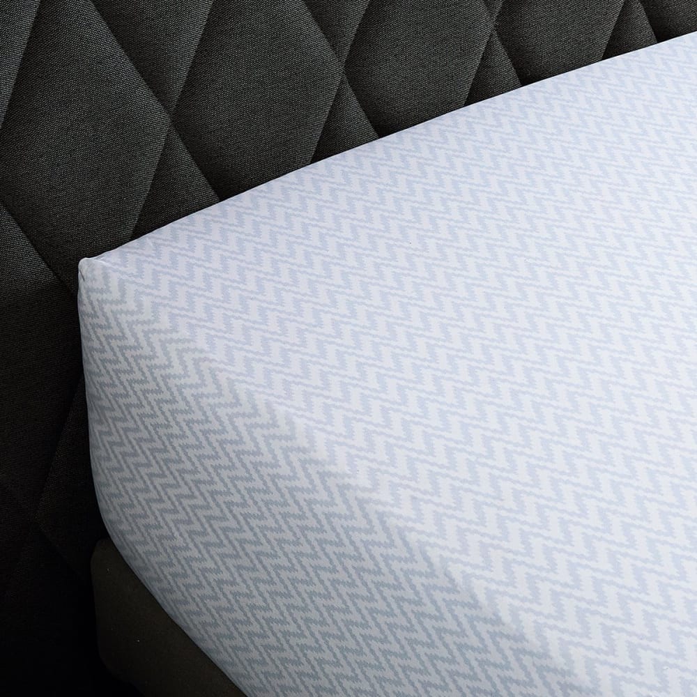 Drap housse satin blanc 140x200 cm