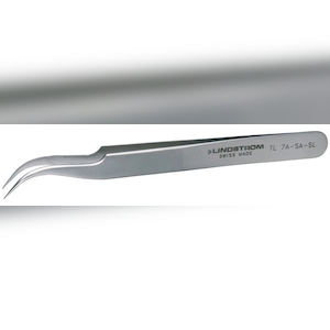 LINDSTRÖM Hochpräzisions Pinzette, Sline, fein/sichelförmig, 115 mm Image