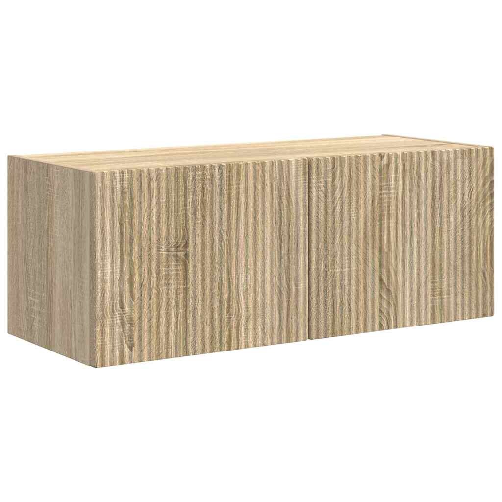 vidaXL TV-Wandschrank Sonoma 60 x 31 x 29,5 cm Holzwerkstoff Image
