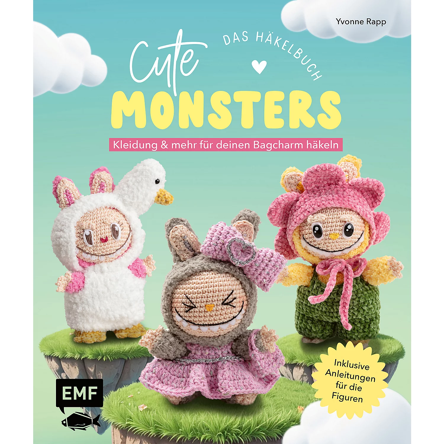 Buch Cute Monsters – Das Häkelbuch für Labubu-Fans Image
