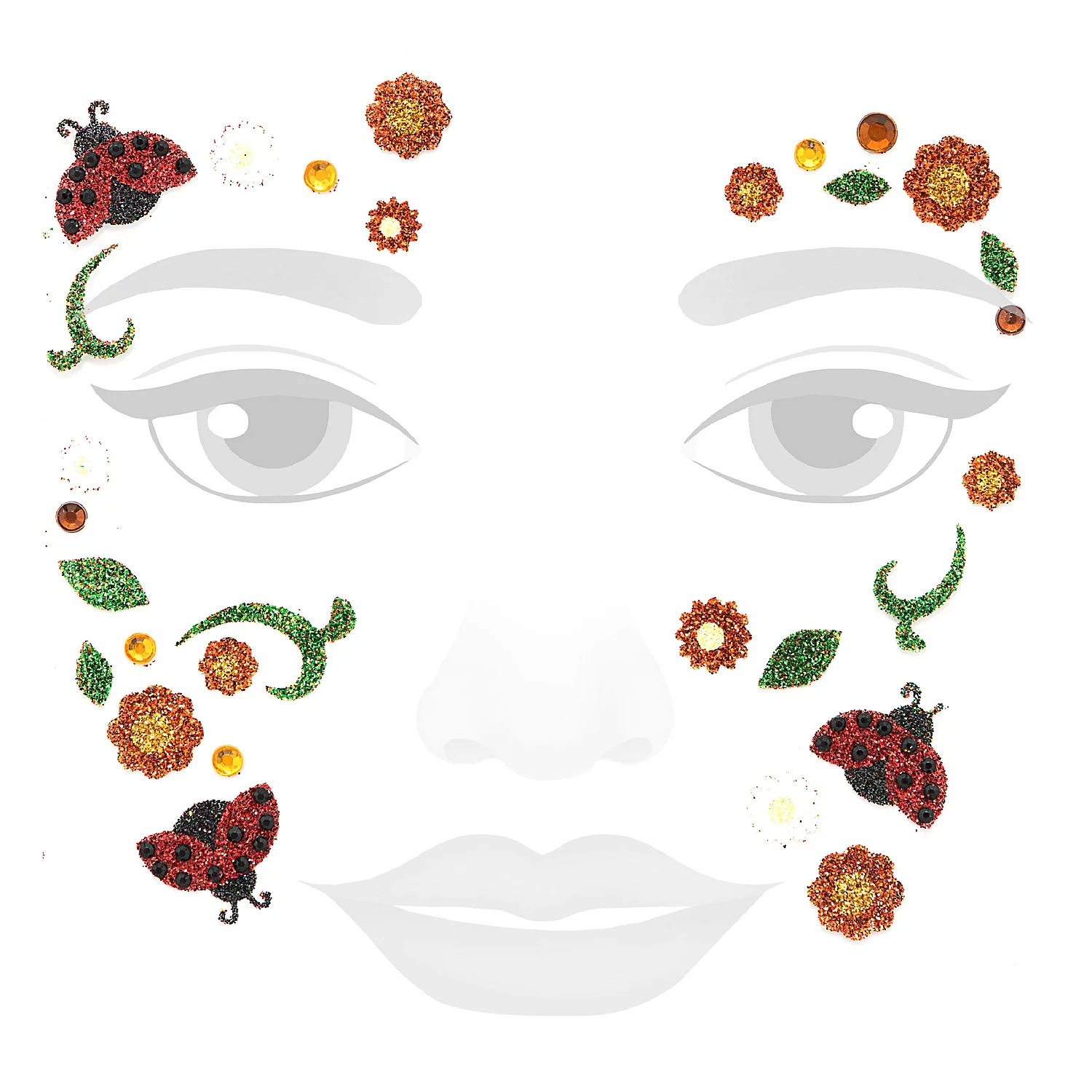 Face-Art-Tattoo Marienkäfer Image