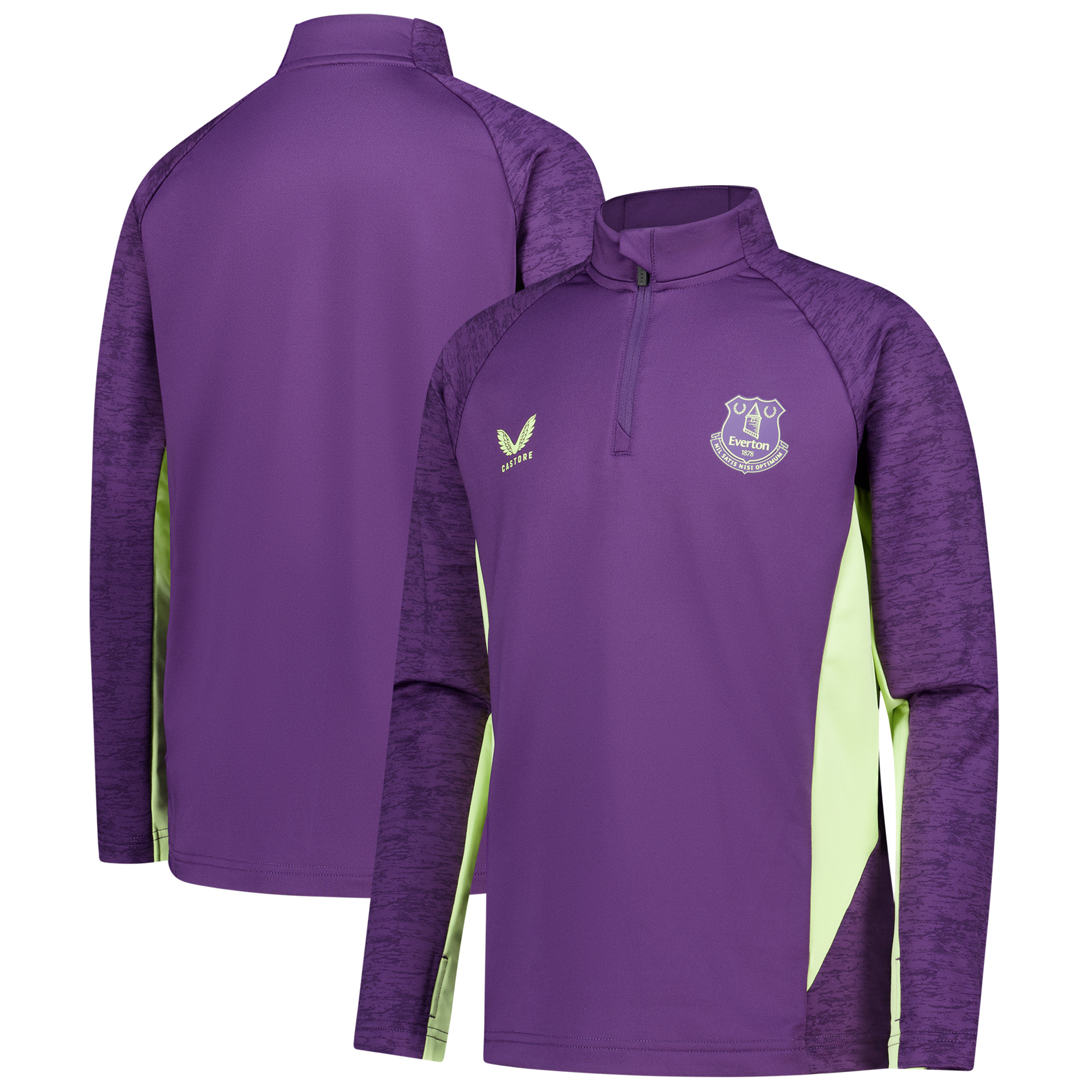 Everton Castore Players Training Midlayer – Lila – Kinder Image