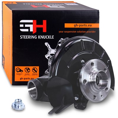 Gh Radlagergehäuse komplett vorne links [Hersteller-Nr. GH-284370V] für Seat, VW, Audi, Skoda
