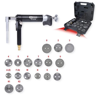 Ks Tools Druckluftspindel-Bremskolbenwerkzeug-Satz, 18-tlg [Hersteller-Nr. 150.2000] Image
