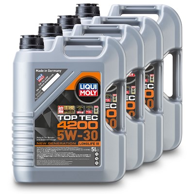 Liqui Moly 20 L Top Tec 4200 5W-30 [Hersteller-Nr. 3707] Image