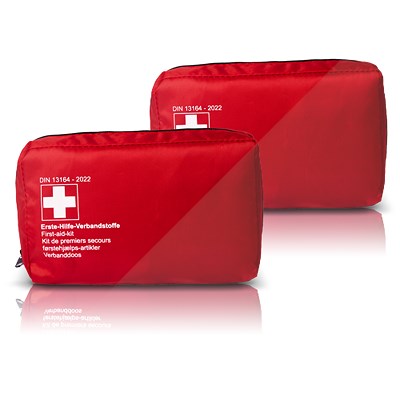 Thomatex 2x Verbandtasche rot DIN 13164-2022-02 [Hersteller-Nr. 421643] Image