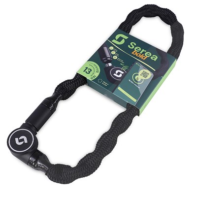 Serea BOLD Fahrradschloss Länge 125cm Stärke 8 schwarz [Hersteller-Nr. 4128068]