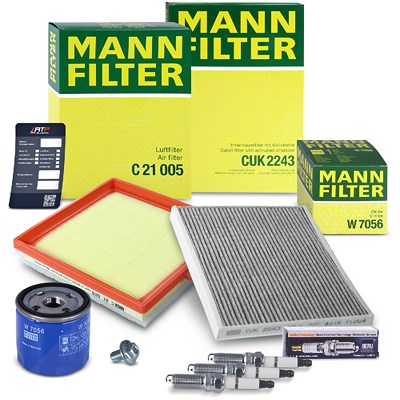 Mann-filter Inspektionspaket Set C [Hersteller-Nr. 40968972] für Opel