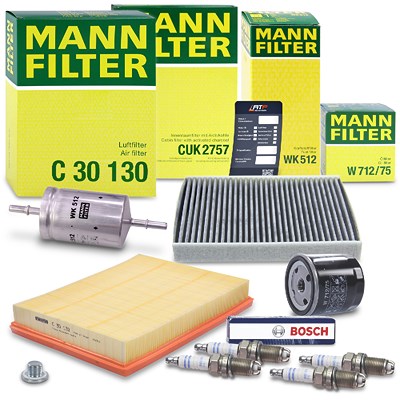 Mann-filter Inspektionspaket SET D [Hersteller-Nr. 40785004] für Opel