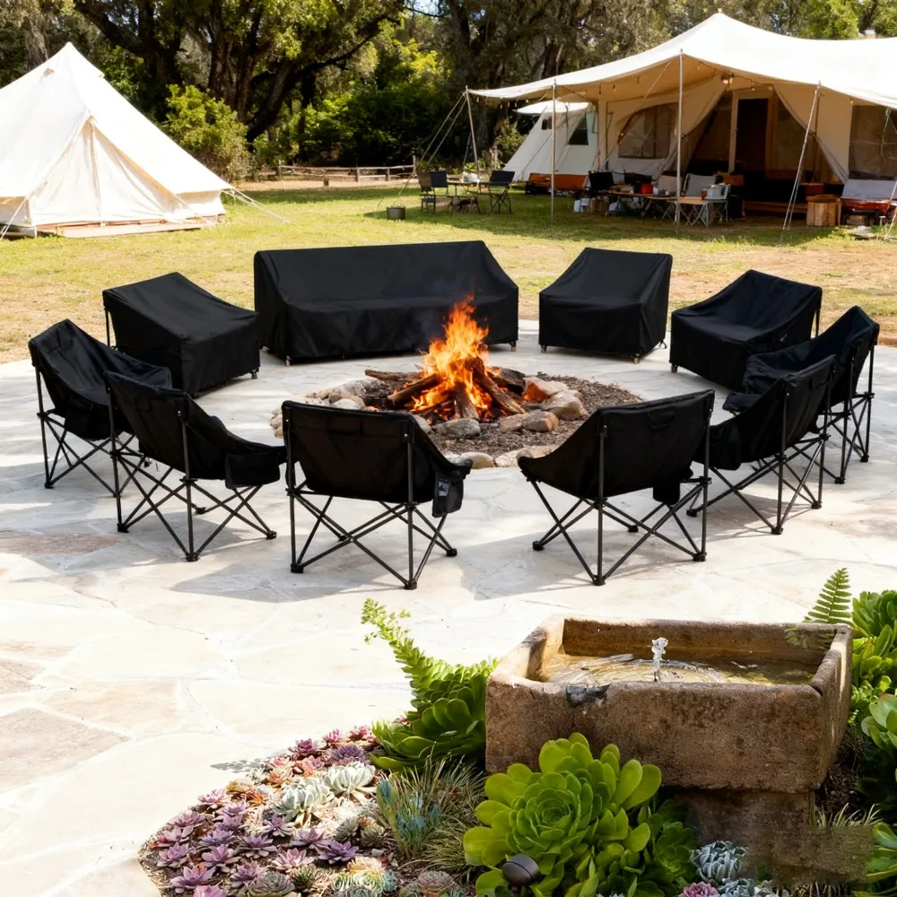 100 % wasserdichte Abdeckungen für Gartenmöbel in der regnerischen Saison