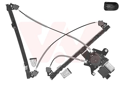 Van Wezel Fensterheber vorne links [Hersteller-Nr. 5817261] für Seat, VW Image