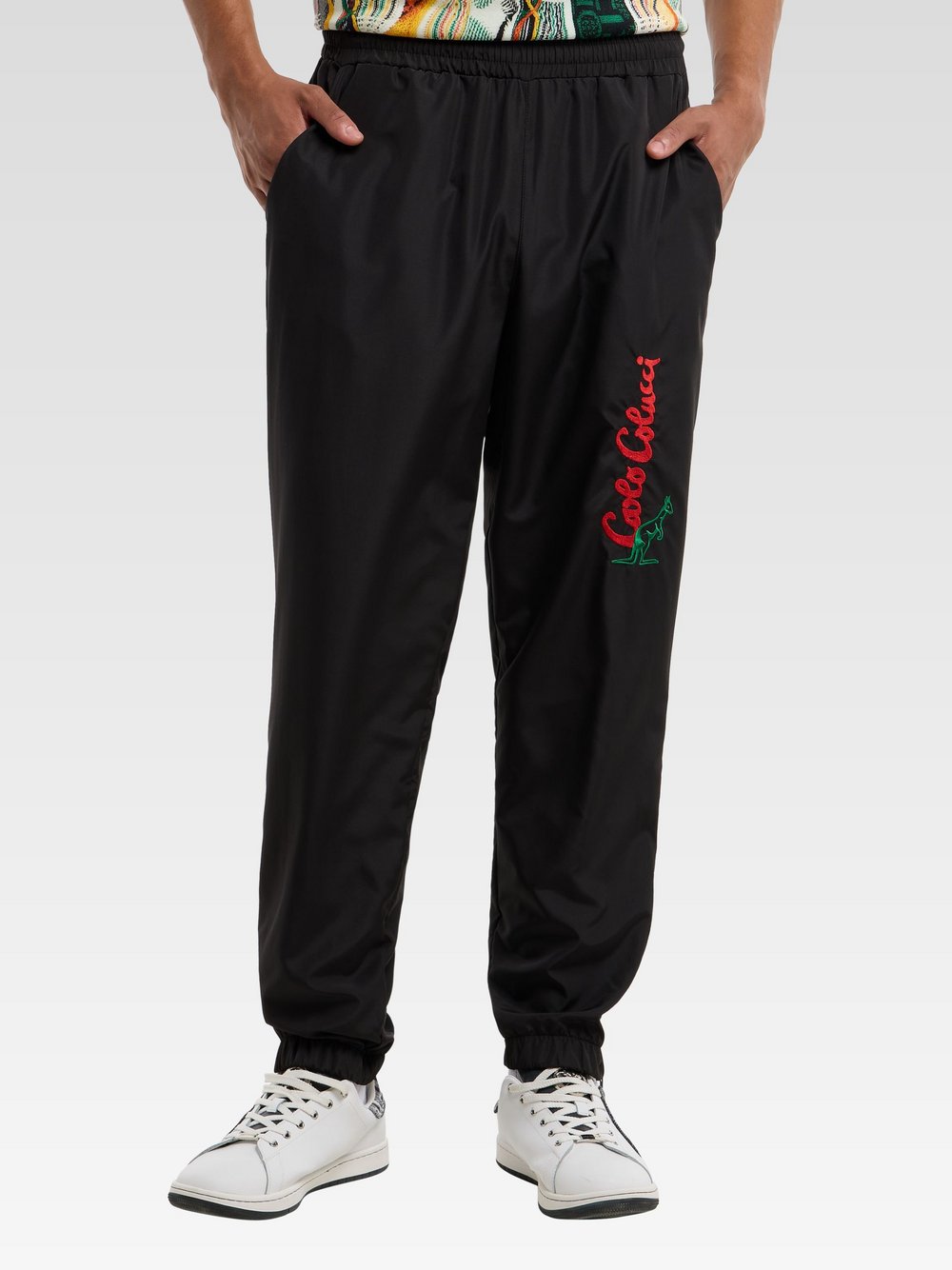 Carlo Colucci Trainingshose Herren schwarz, M Image