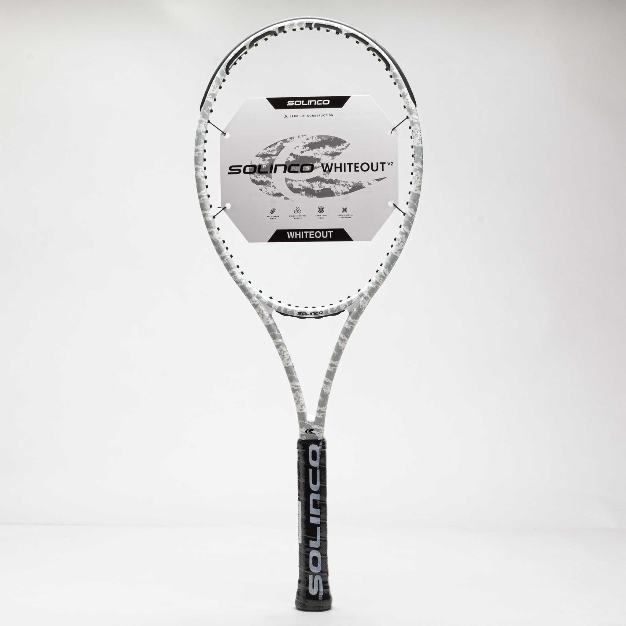 Solinco Whiteout v2 305 XTD 18x20 Tennis Racquets