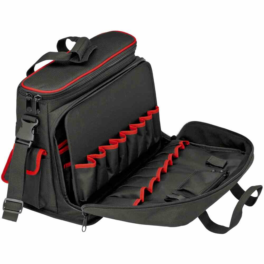 KNIPEX Werkzeugtasche leer, Kunststoff, Mit Schulterriemen, 440x340x200mm, 00 21 10 LE Image