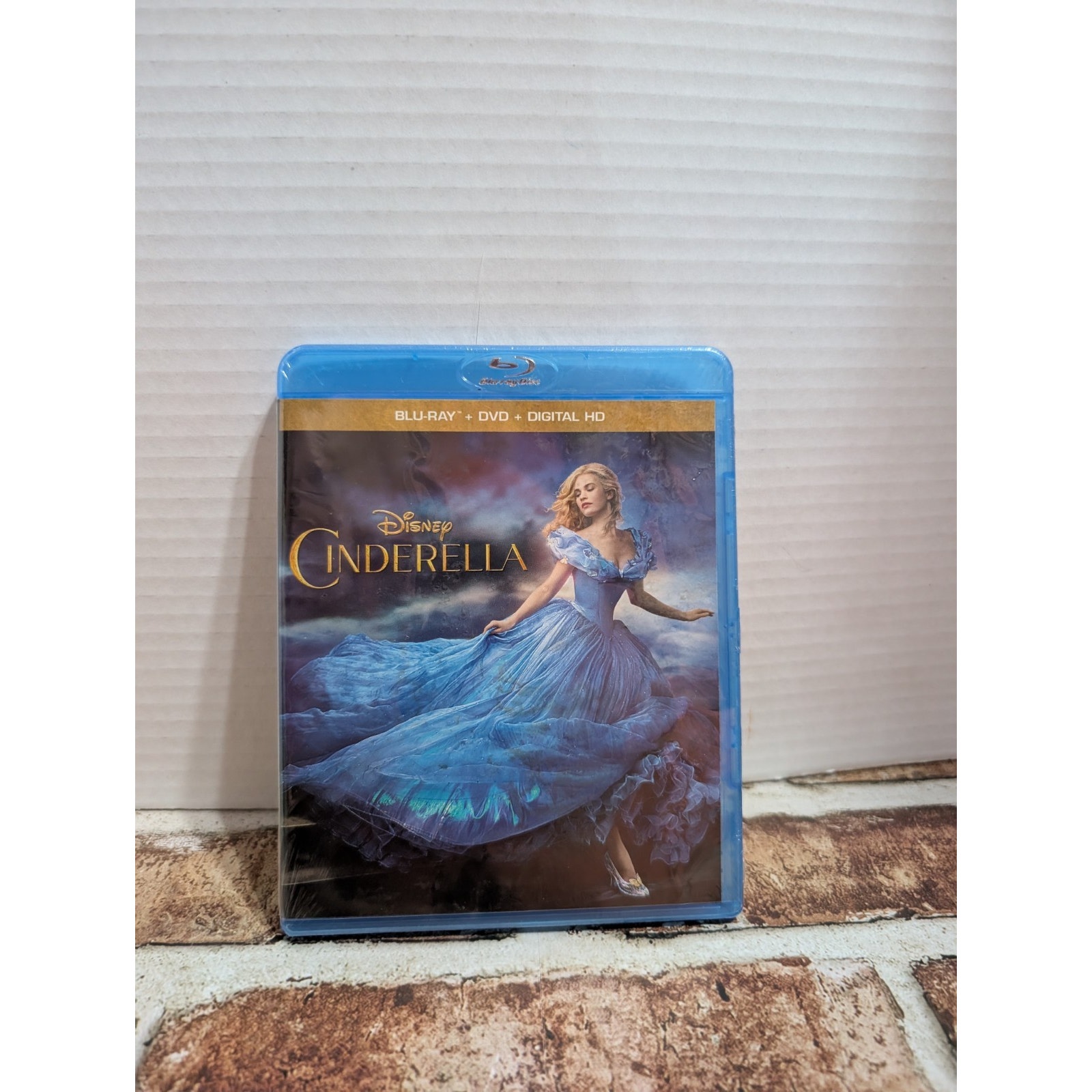 Disney Media | Disney Cinderella Live Action Movie Blu-Ray + Dvd + Digital Hd New Sealed Movie | Color: Blue | Size: Os