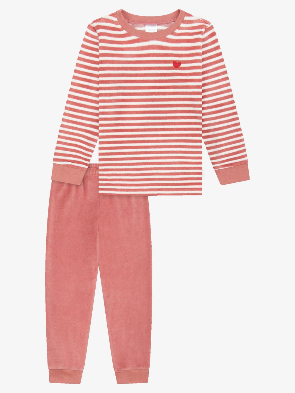 Schiesser Pyjama Mädchen altrosa, 128 Image