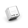 MusicMan mini Wireless Soundstation BT-X2 (MP3 Player, Bluetooth) silber