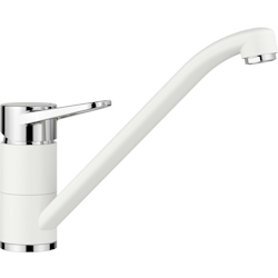 BLANCO GmbH + Co KG BLANCOWEGA II Küchenarmatur Wasserhahn Hochdruck silgranitweiß/chrom