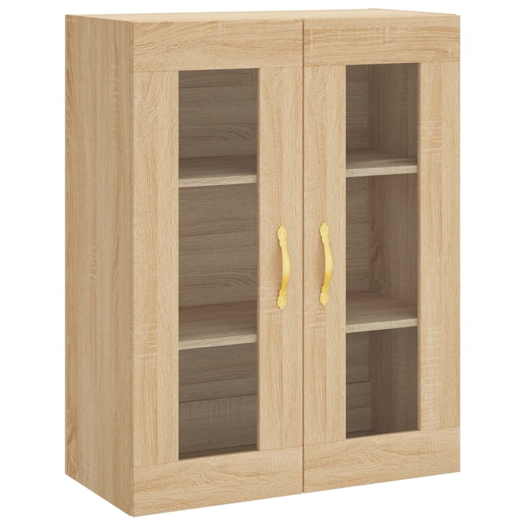 vidaXL Wandschrank Sonoma-Eiche 69,5x34x90 cm Image