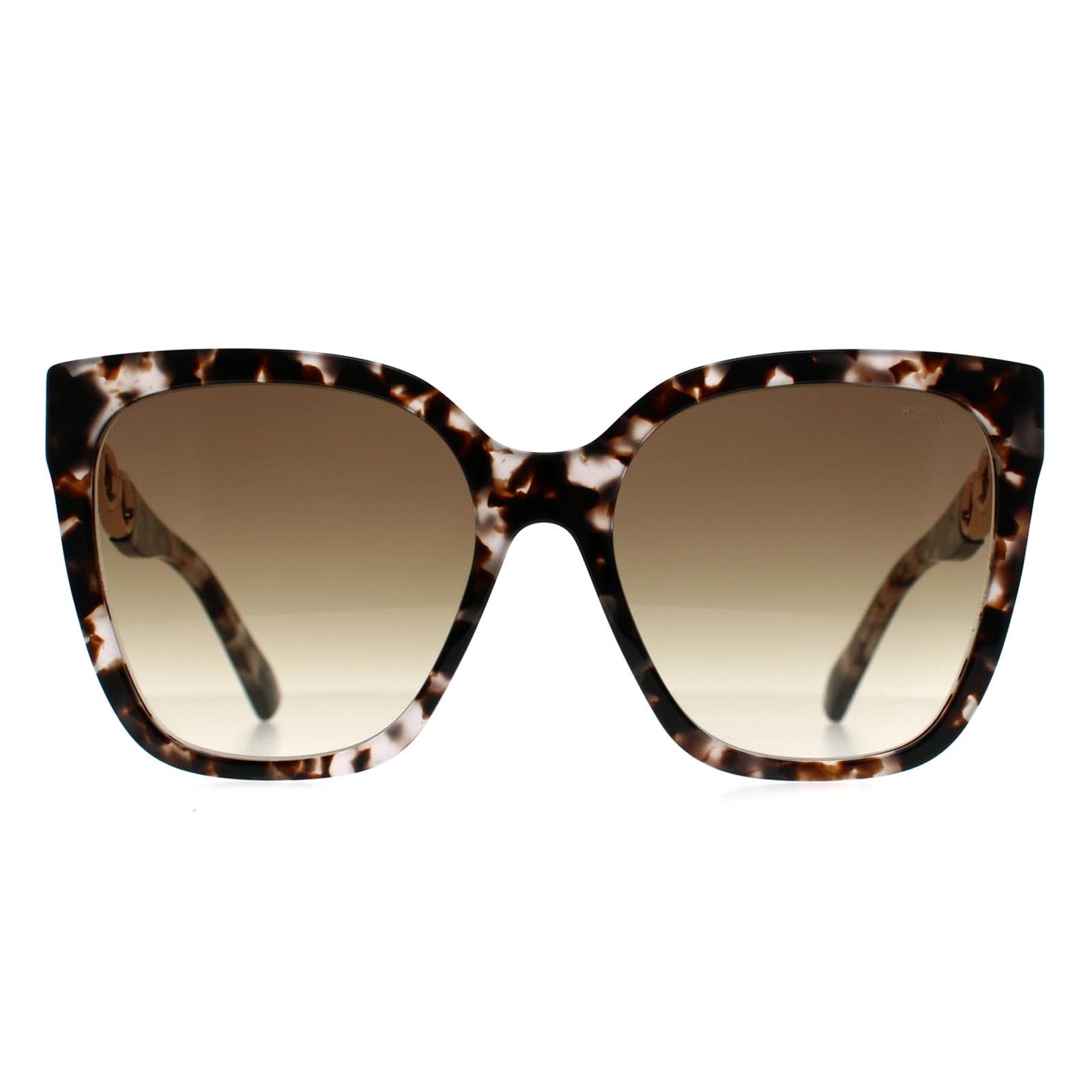 Moschino MOS098/S HT8 HA rosa havanna braun Sonnenbrille mit Farbverlauf Image