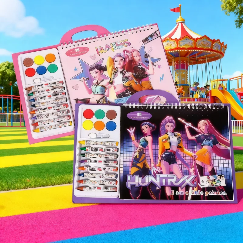 Pop Children's Paint-by-Number Coloring Book: Purple Singing Queen Coloring Book,Drawing Book,Safe Painting Coloring Doodle Book