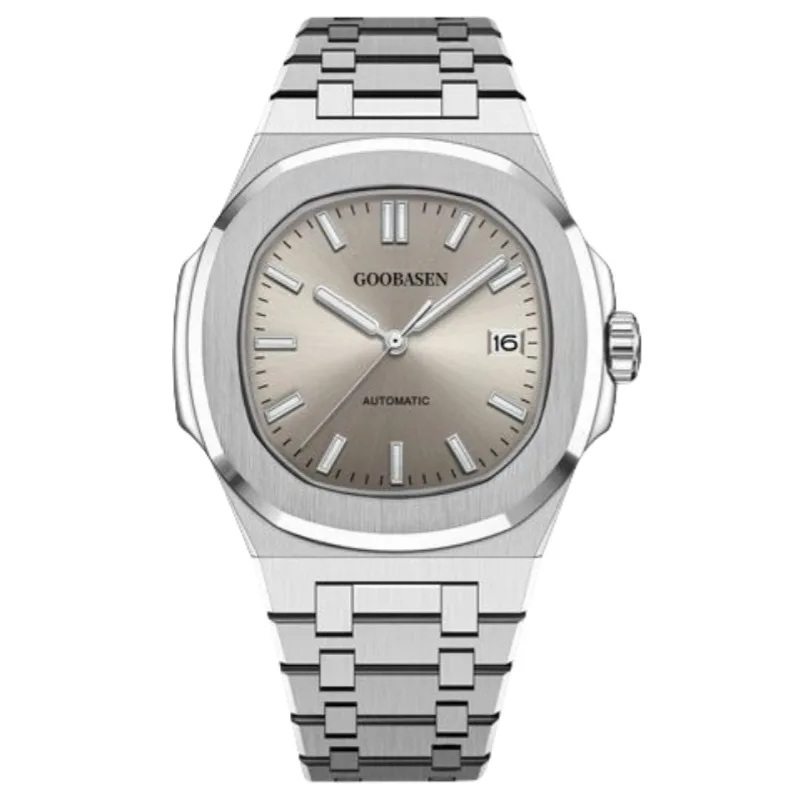 Neue 2026 Herren-Quarz-Armbanduhr, leuchtende Herrenuhren, Stahlarmband, wasserdichte Armbanduhren, Herren-Luxusmarkenuhr Image