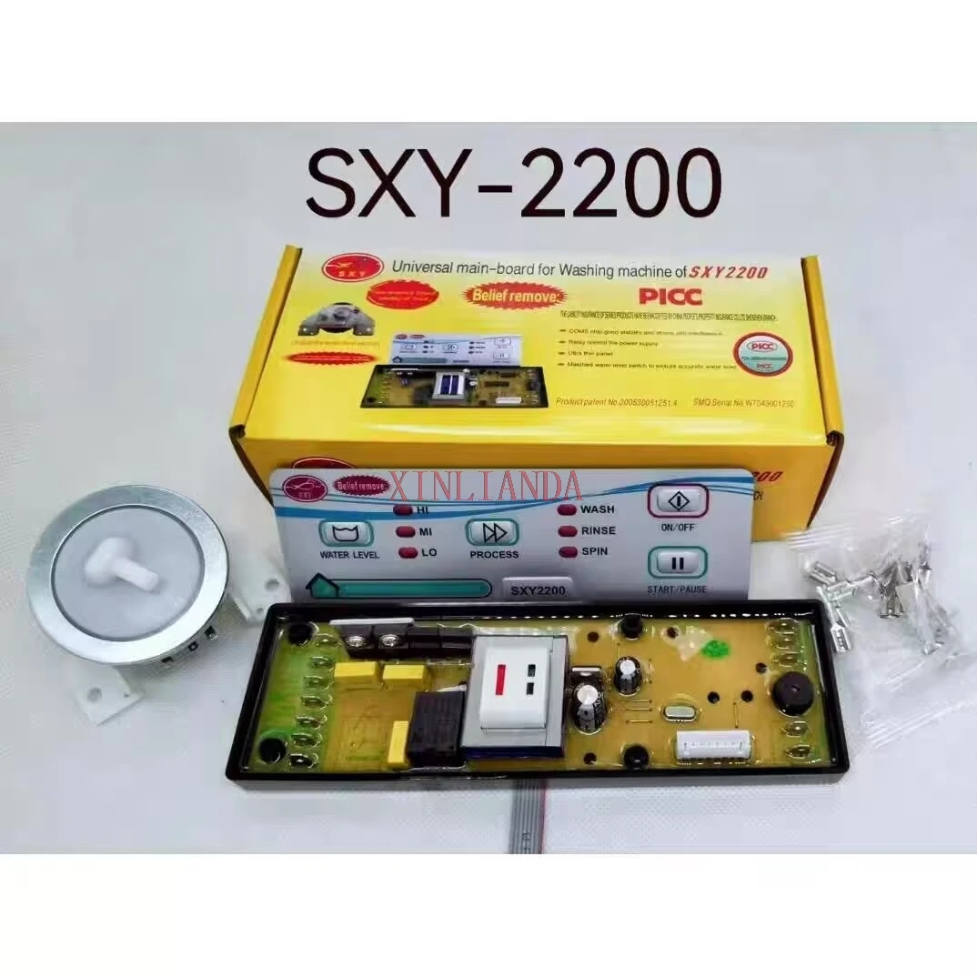 Neue universelle automatische Waschmaschine Universal-Computerplatine SXY2200 Waschmaschine elektronische Wasserstand Universalplatine