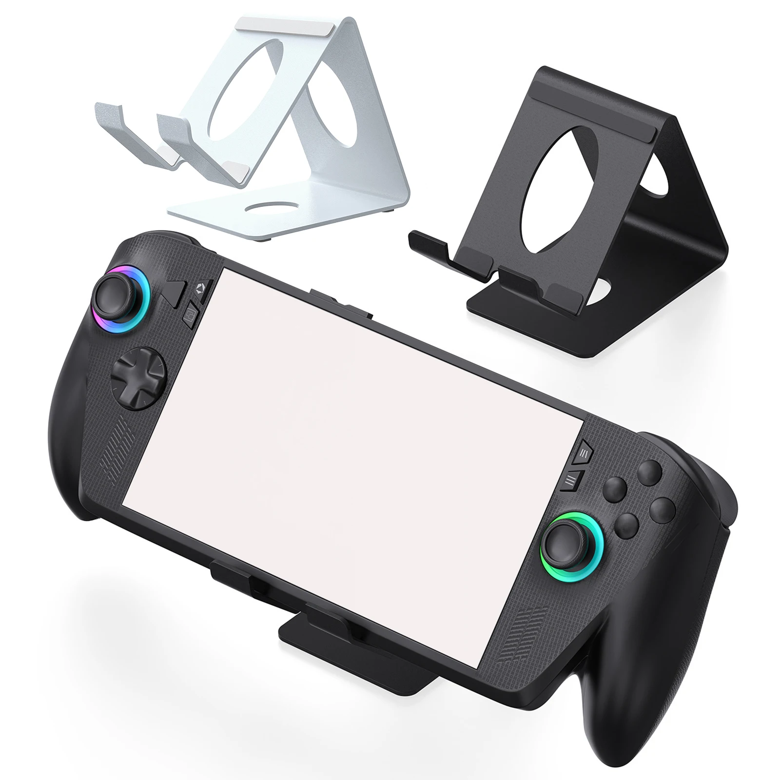 Metall Desktop Ständer Spielkonsole Zubehör Konsole Ständer Halter Tragbare Konsole Ständer Basis für Switch 2/Steam Deck Image