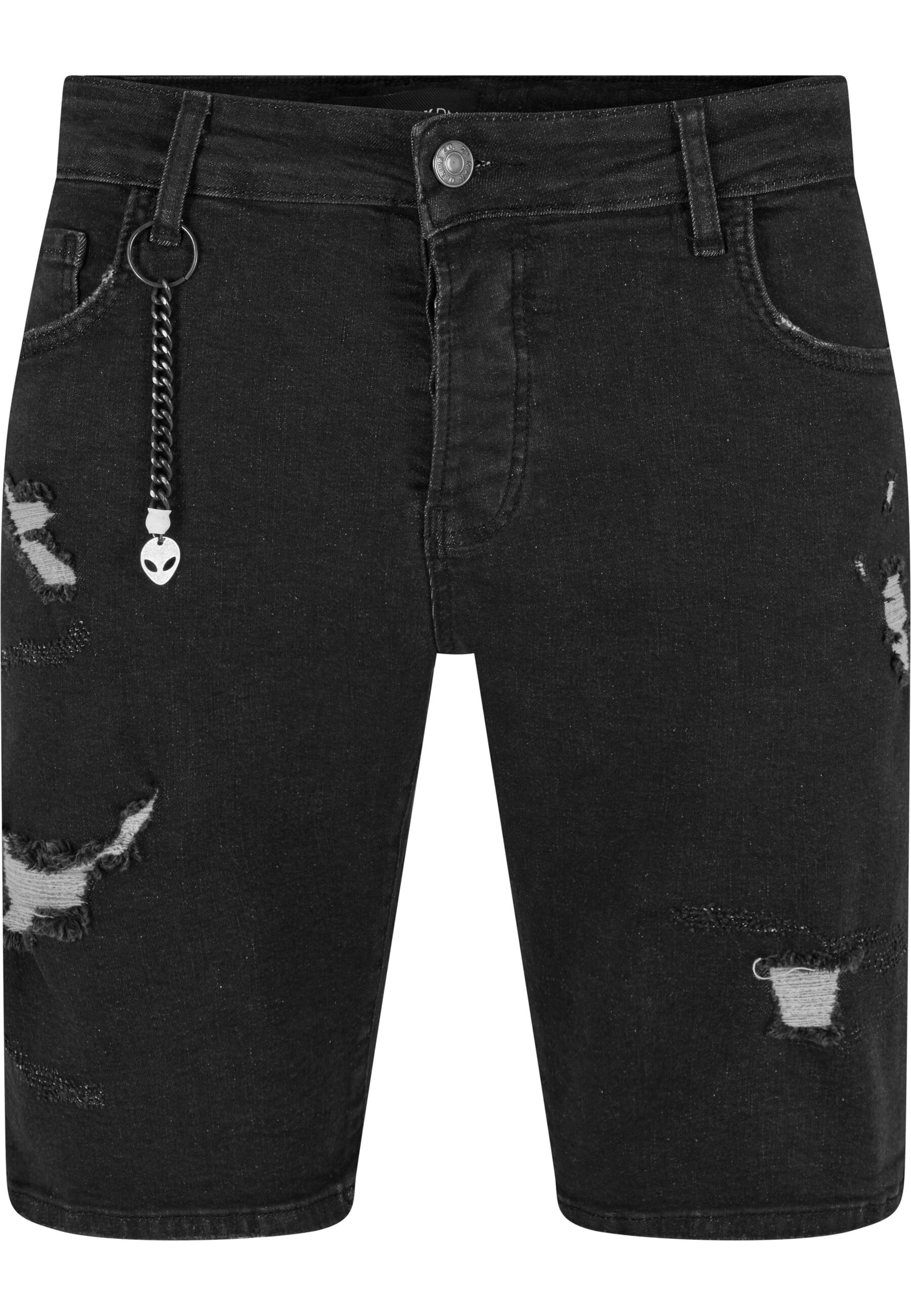 Shorts 2Y STUDIOS "2Y Studios Herren 2Y Jeans Shorts", Herren, Gr. 32, Normalgrößen, schwarz, 97% Baumwolle, 3% Elasthan, unifarben, normal, Hosen Shorts