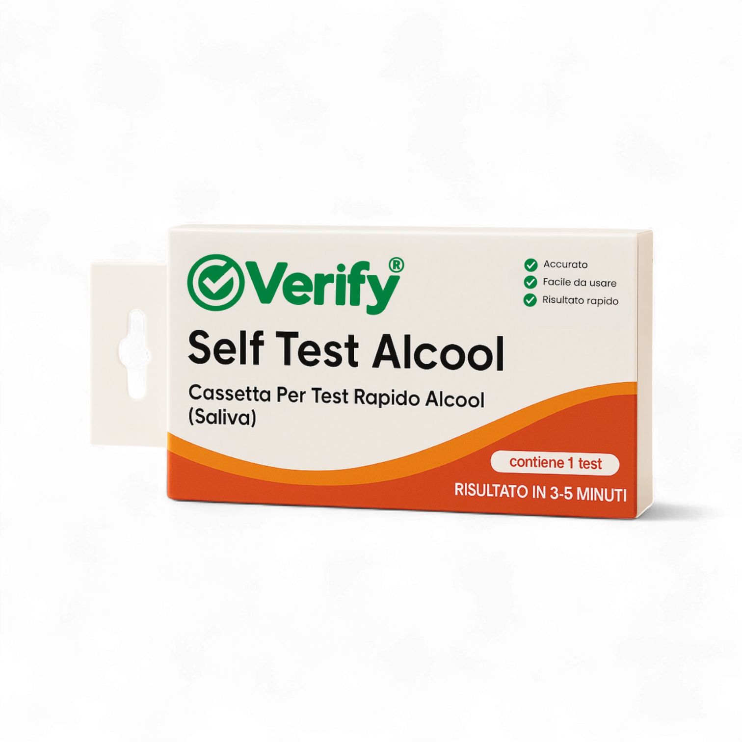 Verify Self test alcol 100 pz Tampone