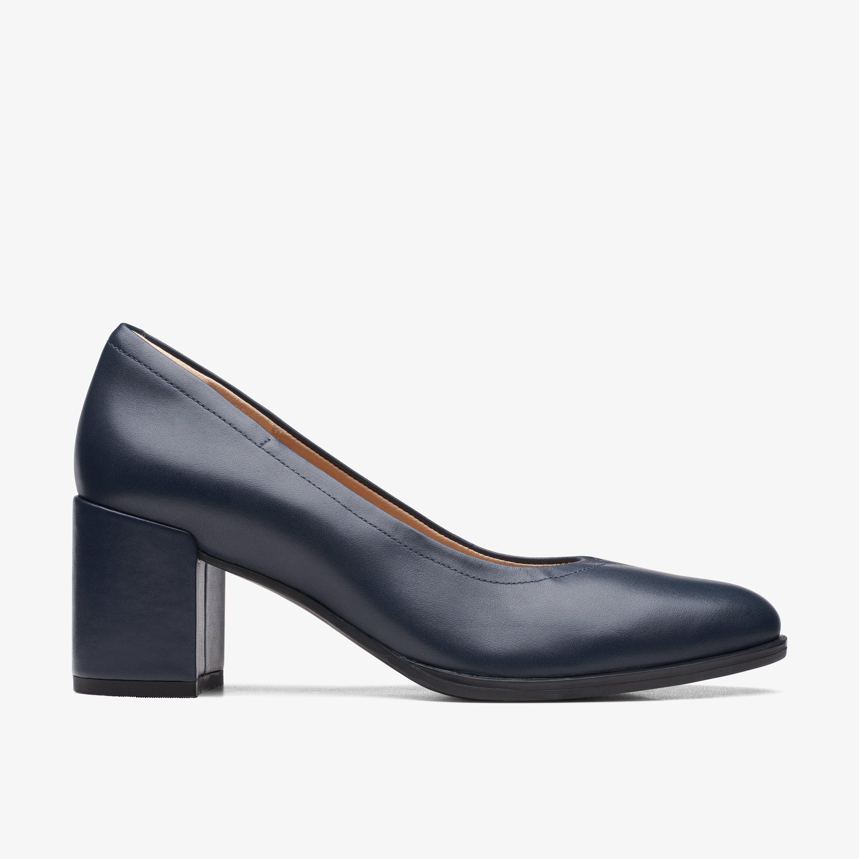 Freva55 Court Navy Leder Schuhe