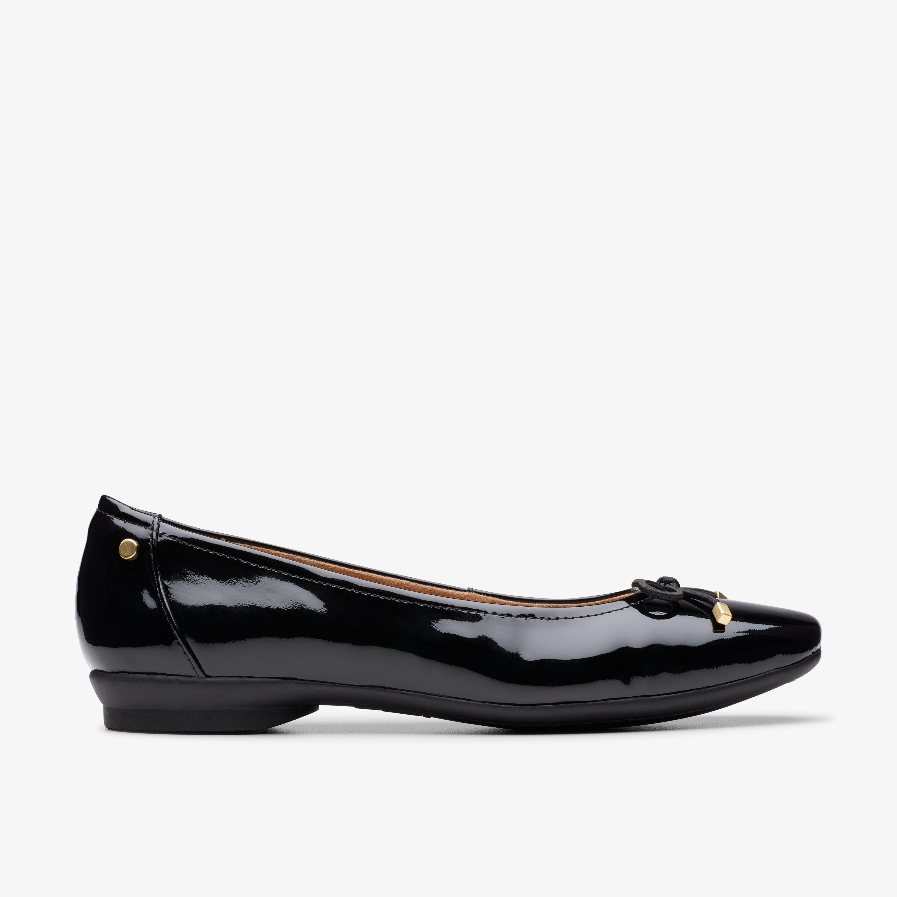 Candra Licht Schwarze Lackschuhe EU 40,5 / UK 7