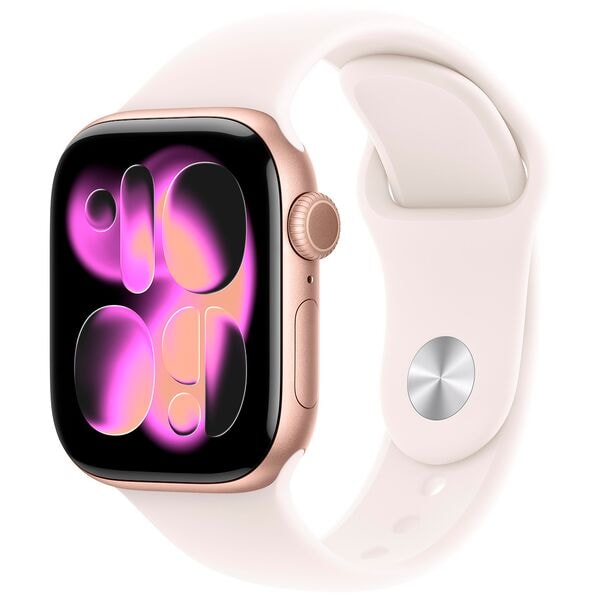 Apple Smartwatch Apple Watch Series 11 42 mm Aluminium (GPS+Cellular) Sportarmband S/M grün