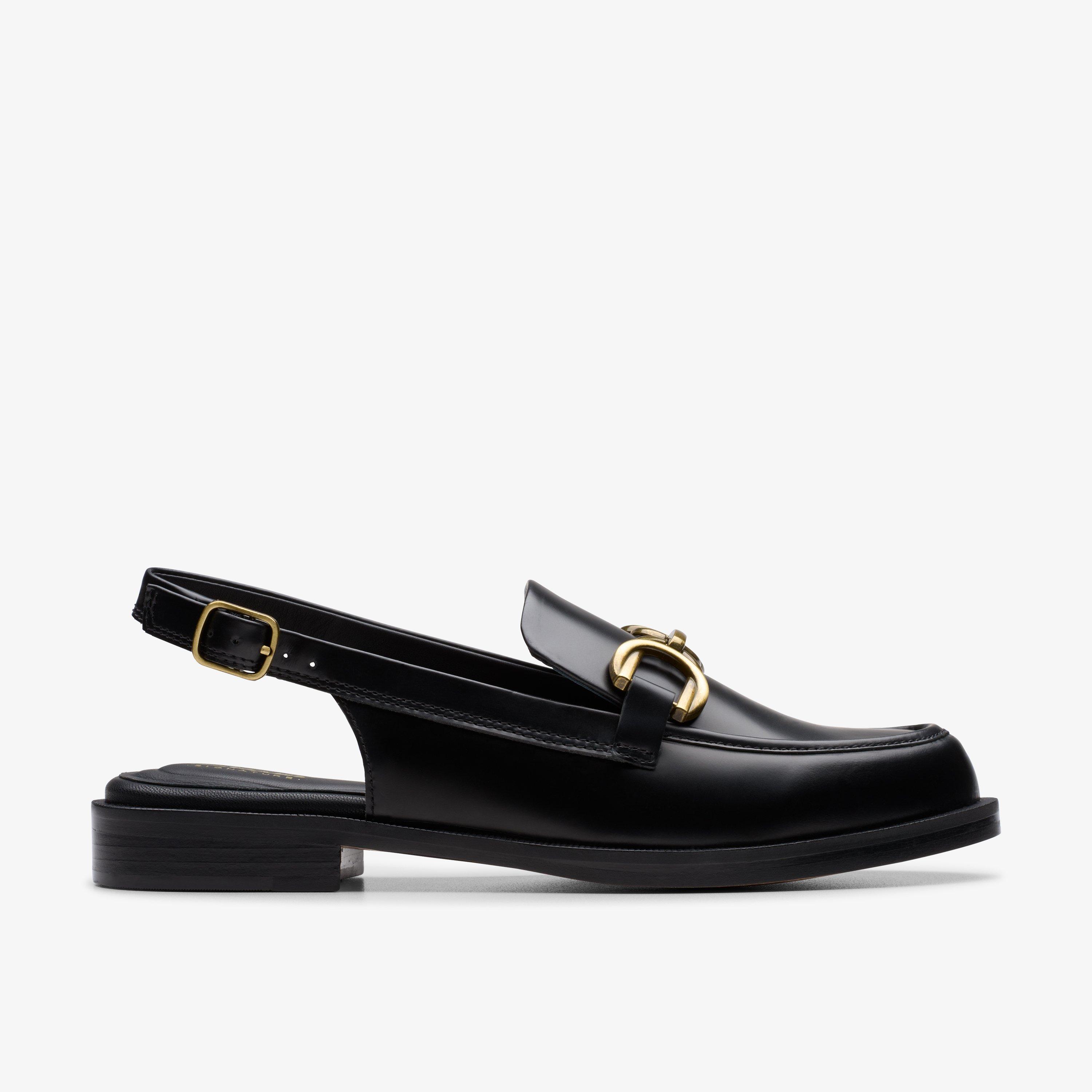 Straven Sling Black Leather Schuhe US 39
