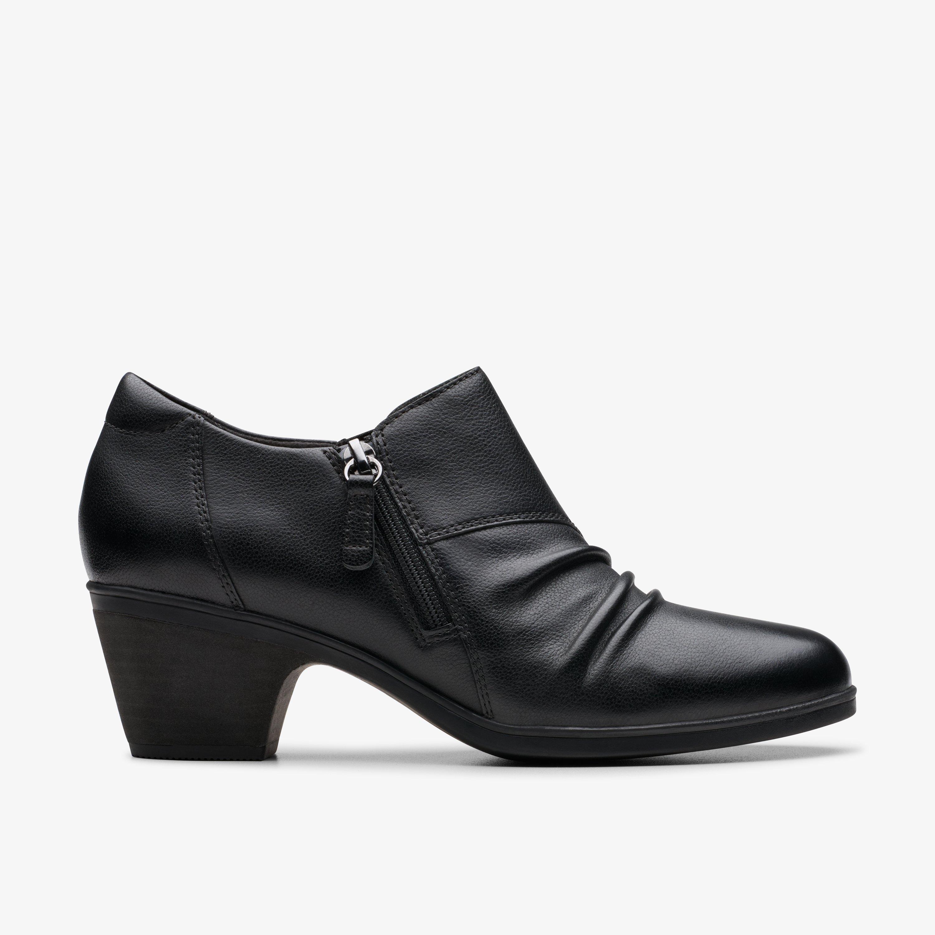 Emily2 Braley schwarze Leder Schuhe EU 37 / UK 4