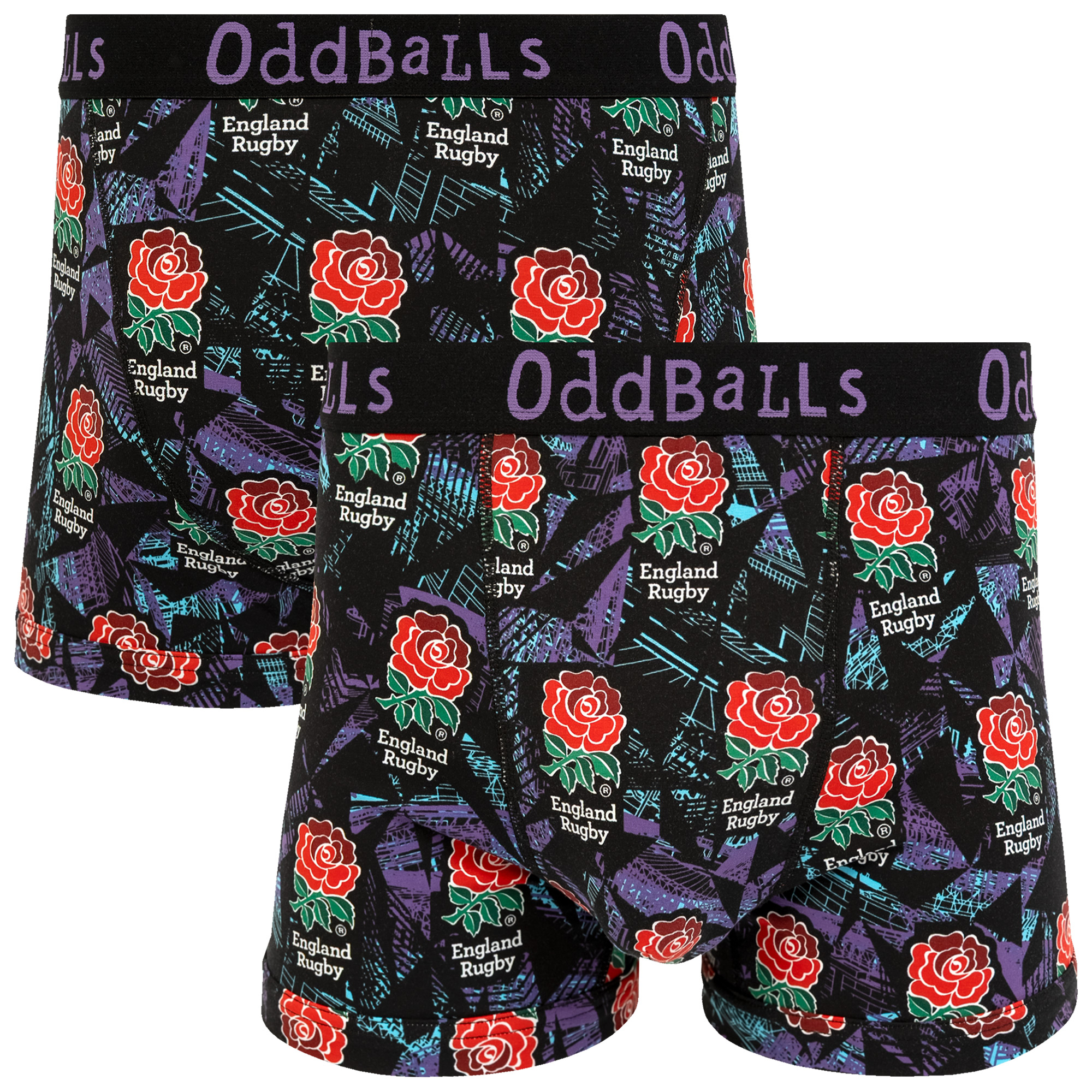 England Rugby Oddballs 25/26 Herren-Boxershorts Image