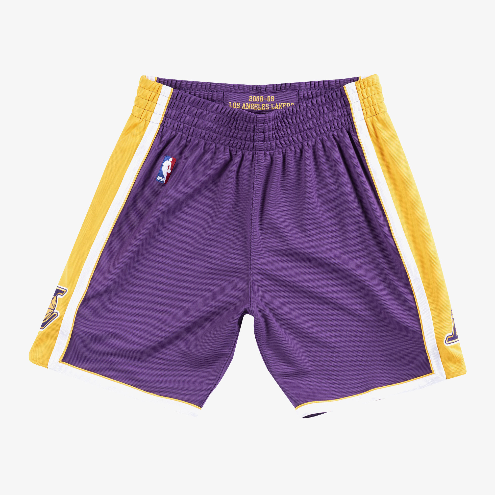 Los Angeles Lakers Mitchell & Ness Authentic Shorts Road 2008–09 Image