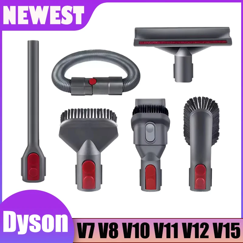 Anwendbar auf V8 Dyson Staubsaugerzubehör Saugkopf V7 V10 V11 V12 V15 Bürstenbürstenkopfsatz Image