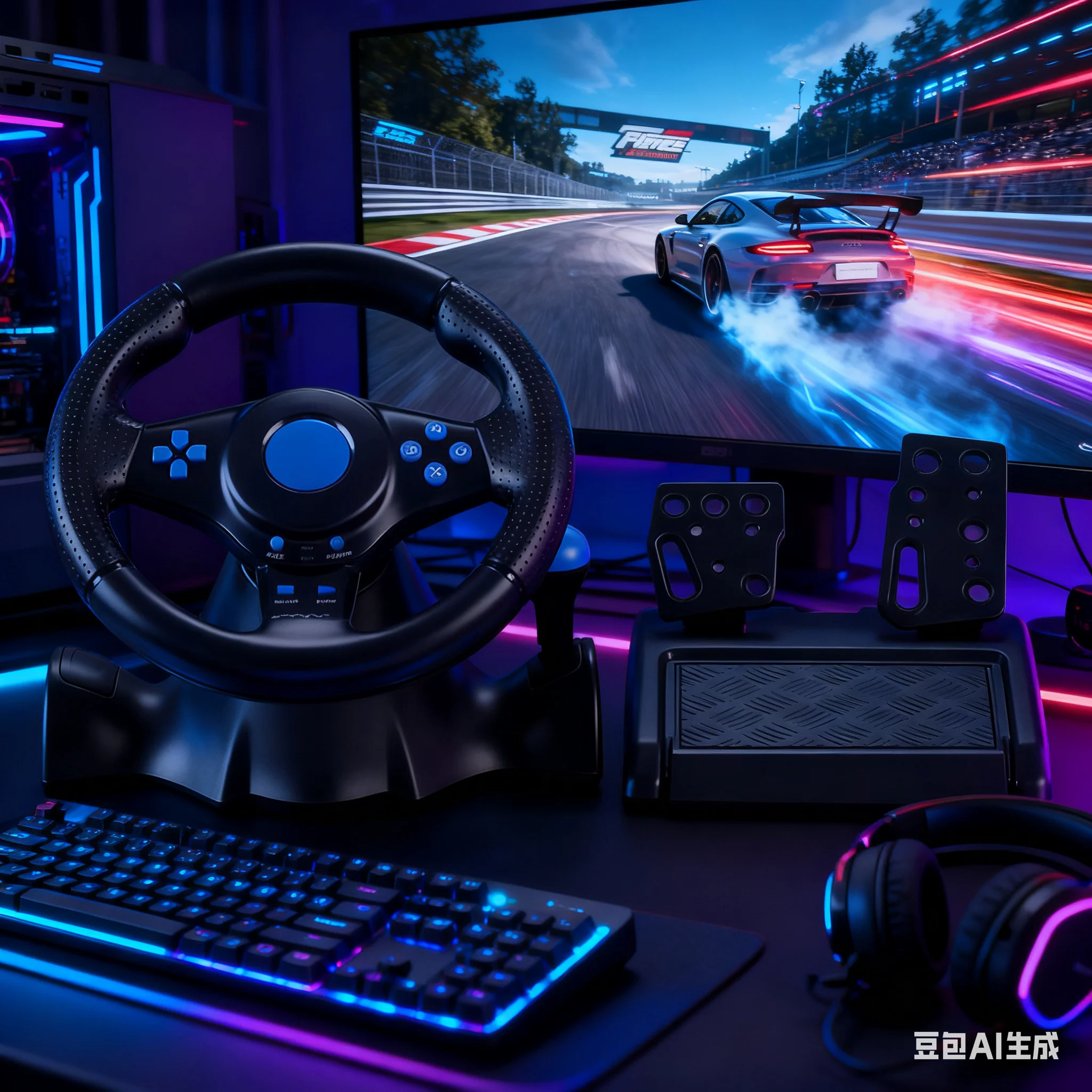 USB Auto Lenkrad Für Schalter Für Xbox Für 360 Für PS4 Für PS3 Für PC Racing Lenkrad Vibration Controller Simulator Image