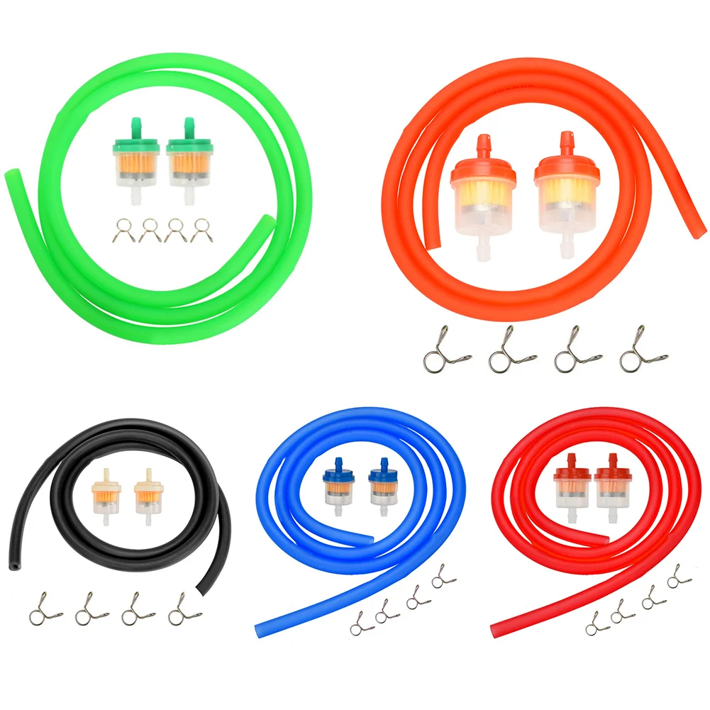 Motorradfilter und Kraftstoffleitung für die meisten Geländefahrzeuge, Schmutz, passend für Geländefahrzeuge, Motorrad-Ölfilter, Motorrad-Modifikationszubehör Image