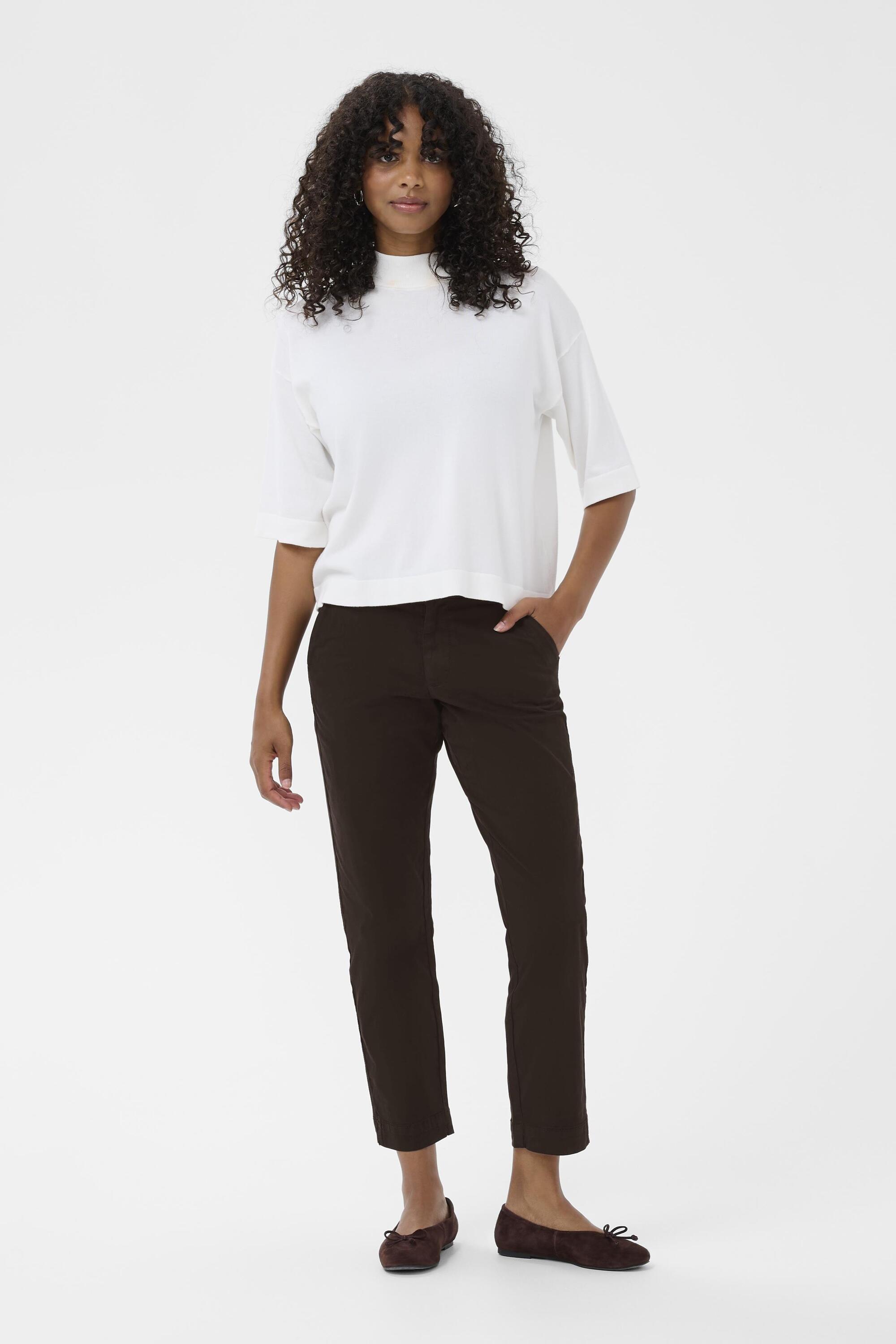 Hose KAmette Hose Regular fit brown Image