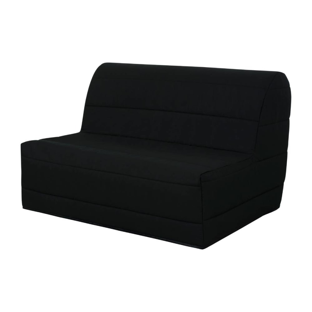Banquette convertible bz 2 places pearl noir