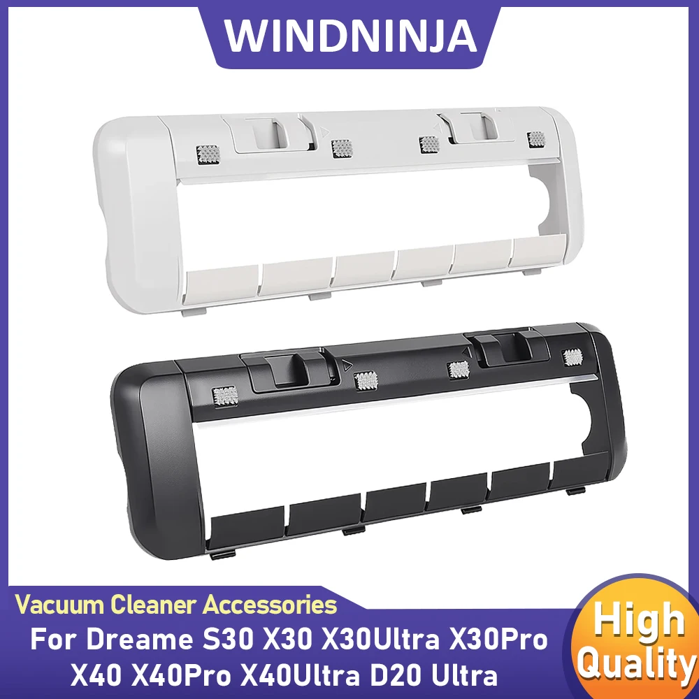 Für Dreame S30 X30 X30Ultra X30Pro X40 X40Pro X40Ultra D20 Ultra Kehren Roboter Gummi Pinsel Abdeckung Roller Pinsel Abdeckung Teil Image