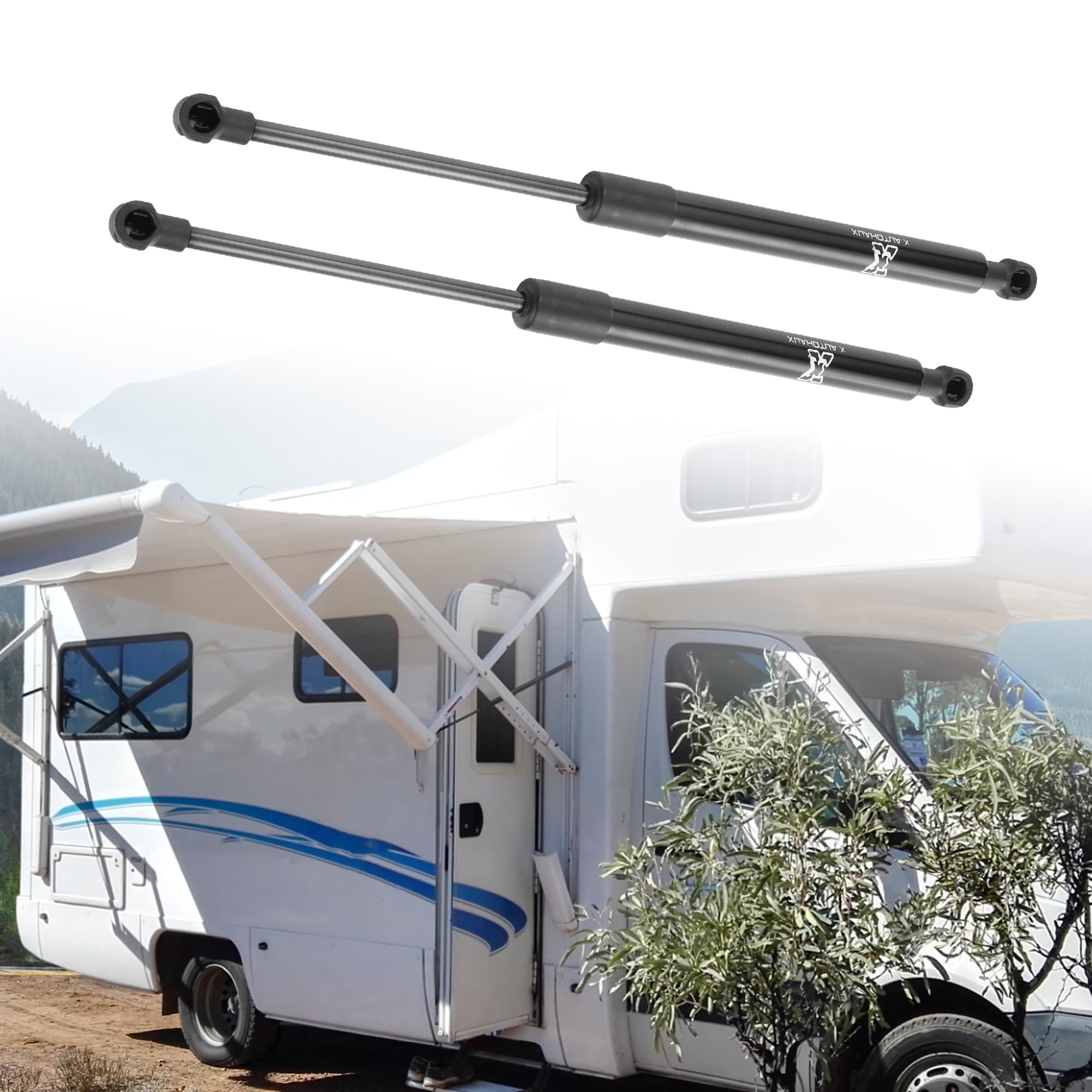 2Pcs 14 Inch Lift Supports Struts Shocks Gas Spring Universal for RV Car Truck Boat